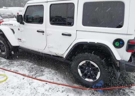 2020 Jeep Wrangler Unlimited Rubicon 4X4 from USA, damaged, VIN 1C4JJXFM9LW275517